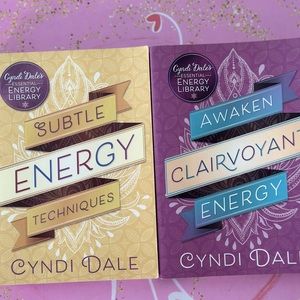 Cyndi Dale Metaphysical Spiritual Books Bundle Energy + Clairvoyance